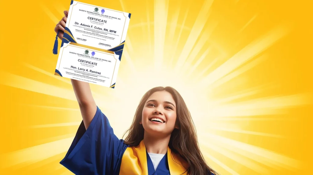 TESDA Bataan: Your Ultimate Guide to Skills Training in the Hero Province 7 TESDA Bataan graduate proudly holding certificate symbolizing achievement and new beginnings