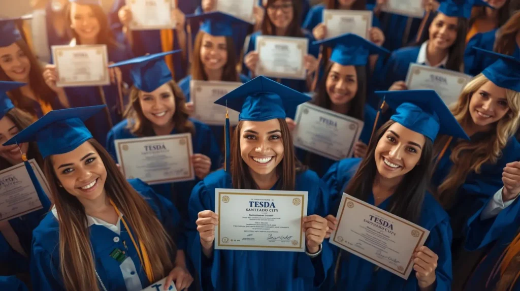 TESDA Santiago City: Your Complete Guide to Skills Training in Isabela's Queen City 5 final motivational image TESDA Santiago City graduates in various fields displaying certificates with pride