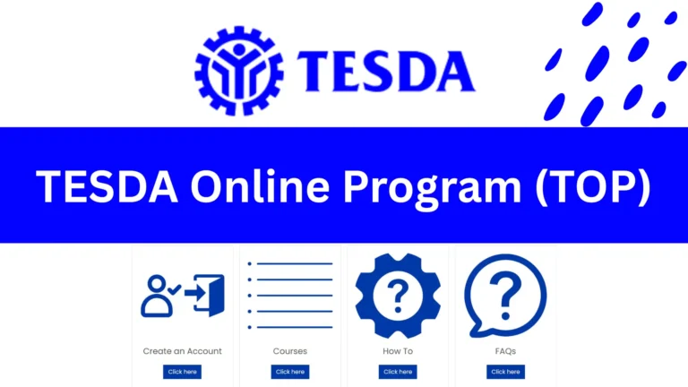TESDA Online Program (TOP)