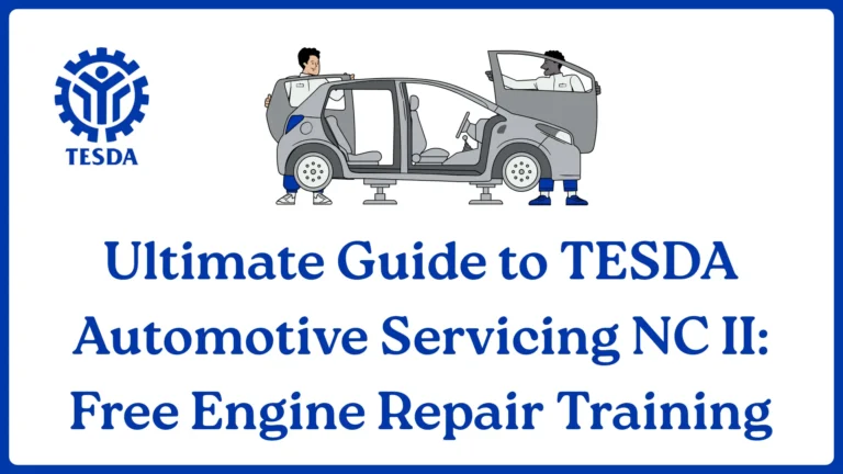 Ultimate Guide to TESDA Automotive Servicing NC II: Free Engine Repair Training